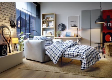 Olly Single Sofa Bed 