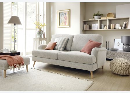Harper Chenille 3 Seater Sofa