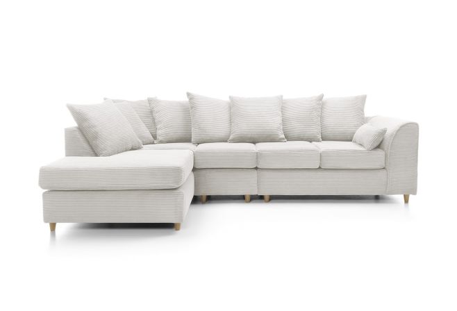 Jumbo Cord Large Corner Sofa