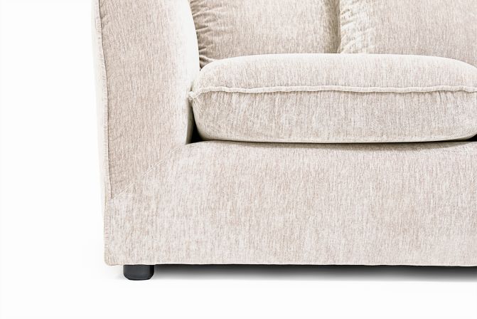 Lucas Water Repellent Velvet Chenille Corner Sofa
