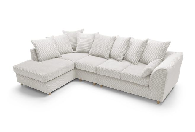 Jumbo Cord Large Corner Sofa