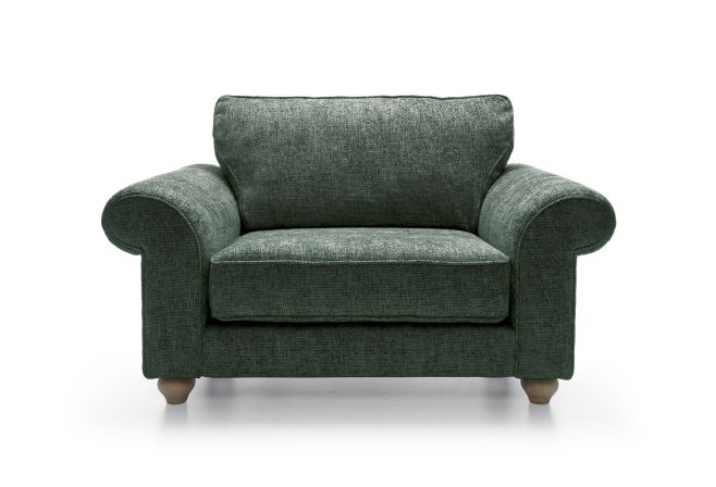 Ingrid Love Seat | Jungle Green