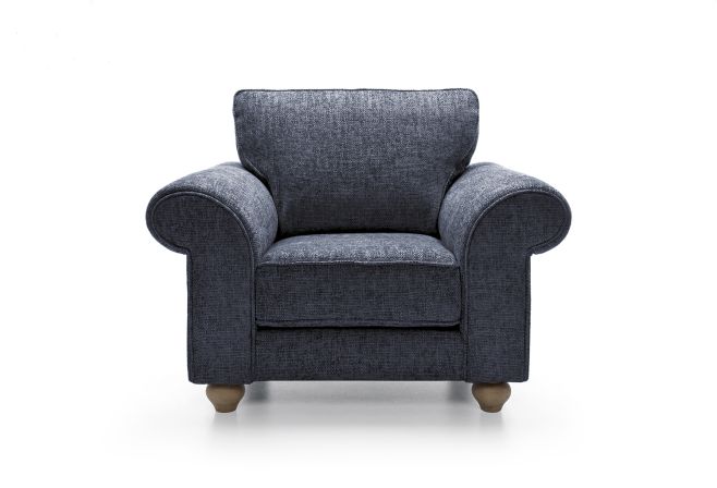 Ingrid Armchair | Dark Blue