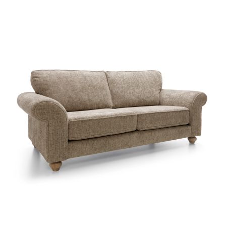 Ingrid 3 Seater Sofa | Taupe