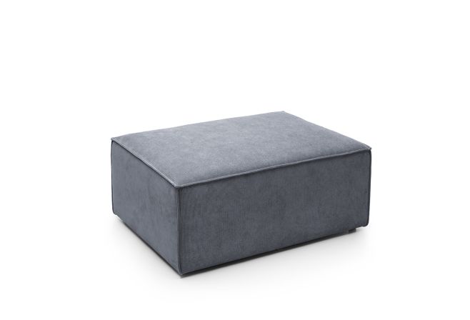 Doris Cord Chenille Footstool 