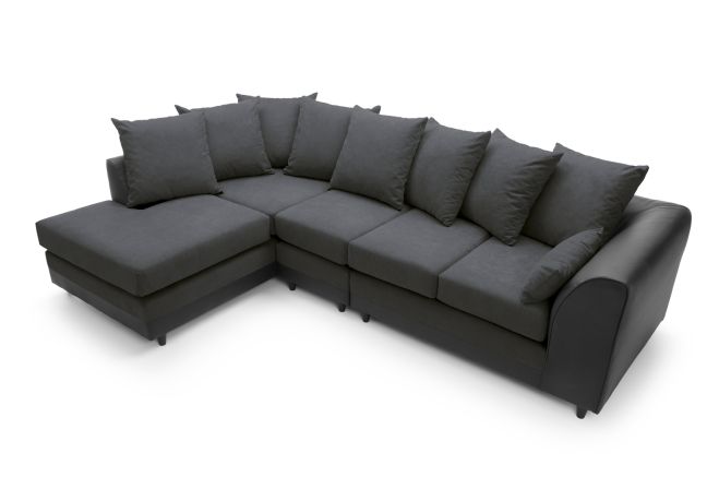 DYLAN PLUS LARGE CHENILLE CORNER SOFA