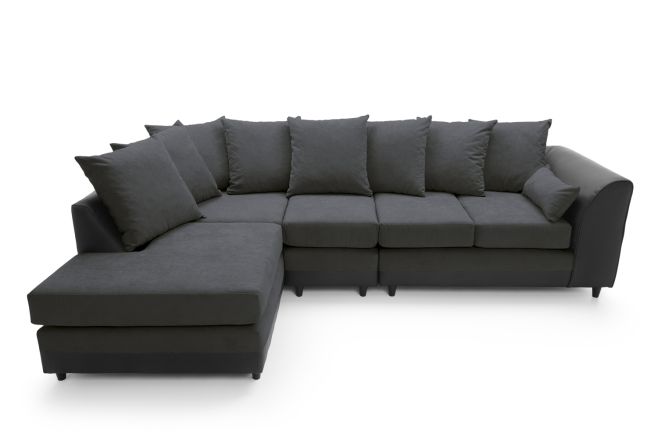 DYLAN PLUS LARGE CHENILLE CORNER SOFA