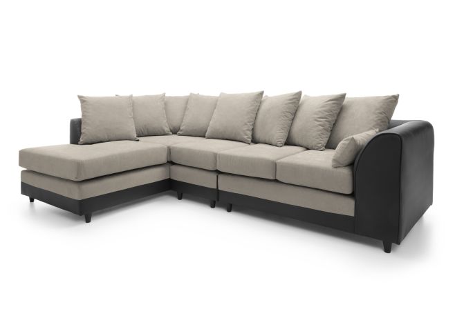 DYLAN PLUS LARGE CHENILLE CORNER SOFA