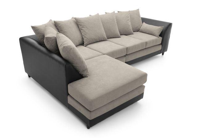 DYLAN PLUS LARGE CHENILLE CORNER SOFA