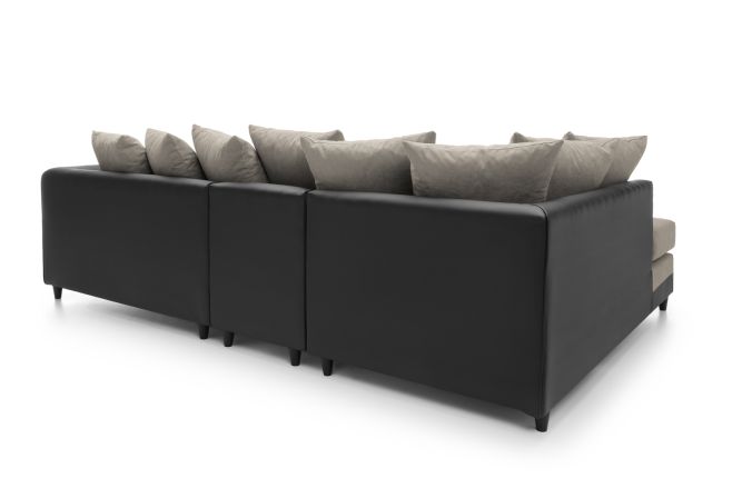DYLAN PLUS LARGE CHENILLE CORNER SOFA