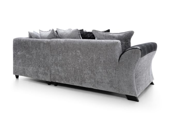 FARROW CRUSHED CHENILLE CORNER SOFA