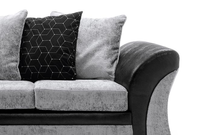 FARROW CRUSHED CHENILLE CORNER SOFA