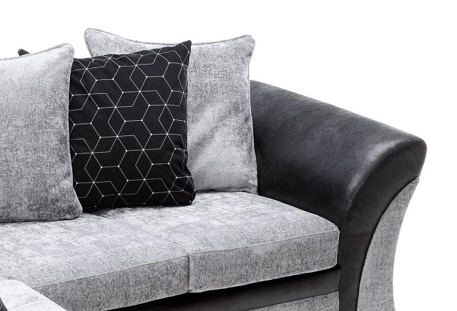 FARROW CRUSHED CHENILLE CORNER SOFA