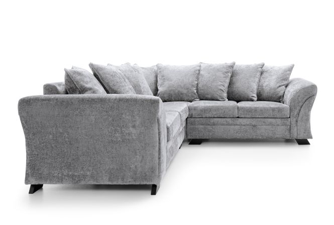 FARROW CRUSHED CHENILLE CORNER SOFA