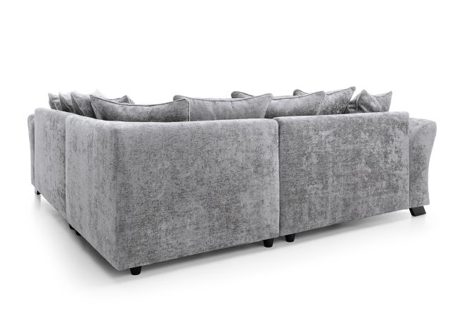 FARROW CRUSHED CHENILLE CORNER SOFA