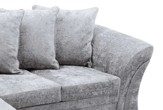 FARROW CRUSHED CHENILLE CORNER SOFA