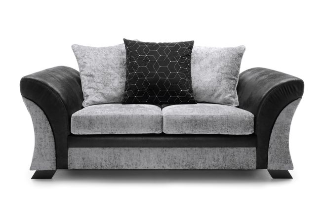 FARROW CRUSHED CHENILLE 2 SEATER SOFA