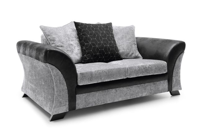 FARROW CRUSHED CHENILLE 2 SEATER SOFA