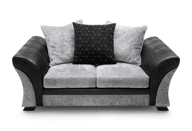 FARROW CRUSHED CHENILLE 2 SEATER SOFA