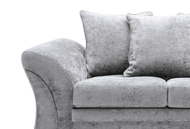 FARROW CRUSHED CHENILLE 2 SEATER SOFA