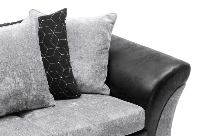 FARROW CRUSHED CHENILLE 3 SEATER SOFA