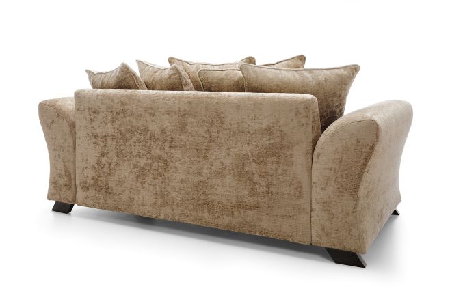 FARROW CRUSHED CHENILLE 3 SEATER SOFA