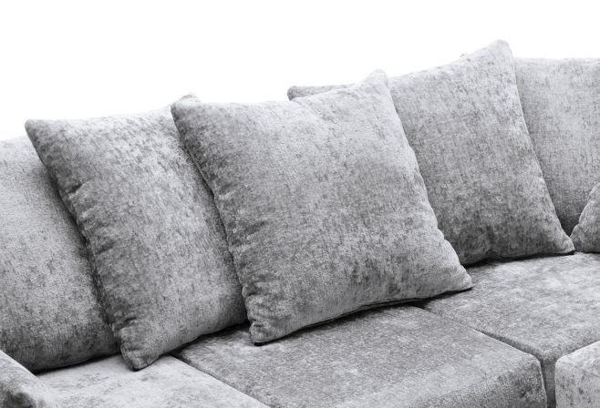 Harriet Crushed Chenille U-Shape Sofa