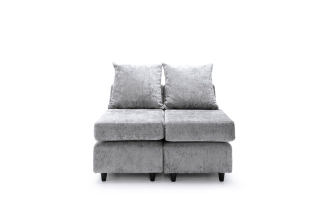 Harriet Crushed Chenille Extension Unit