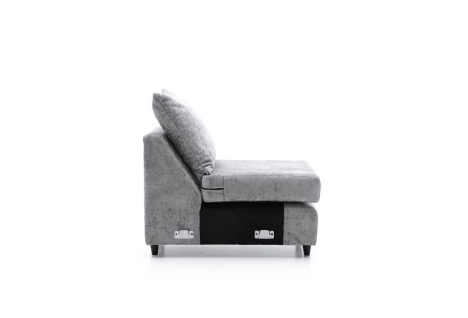 Harriet Crushed Chenille Extension Unit