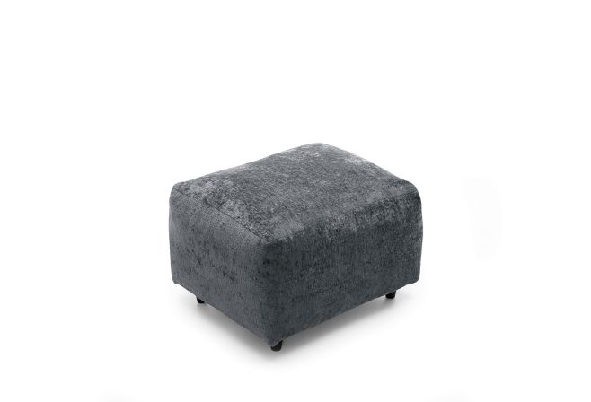 Harriet Crushed Chenille Footstool
