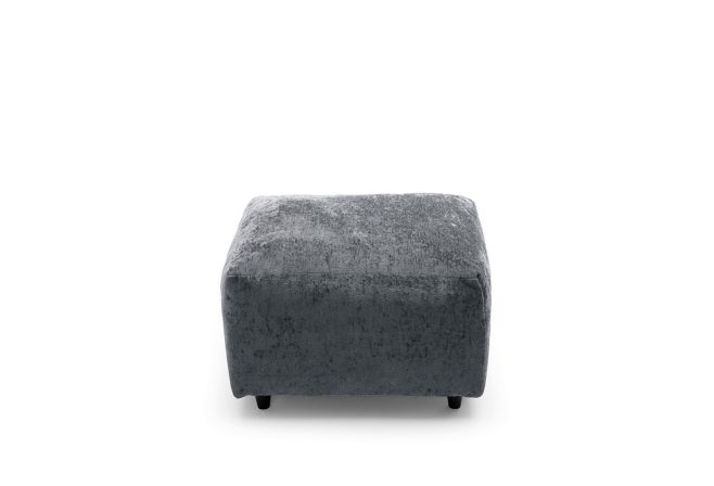 Harriet Crushed Chenille Footstool