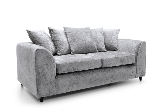 Harriet Crushed Chenille 3 Seater