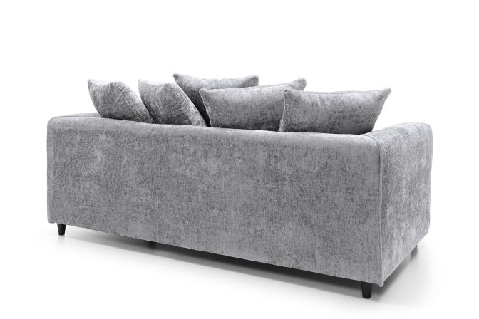 Harriet Crushed Chenille 3 Seater