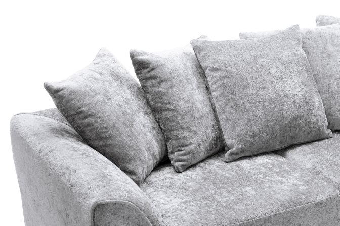 Harriet Crushed Chenille 3 Seater