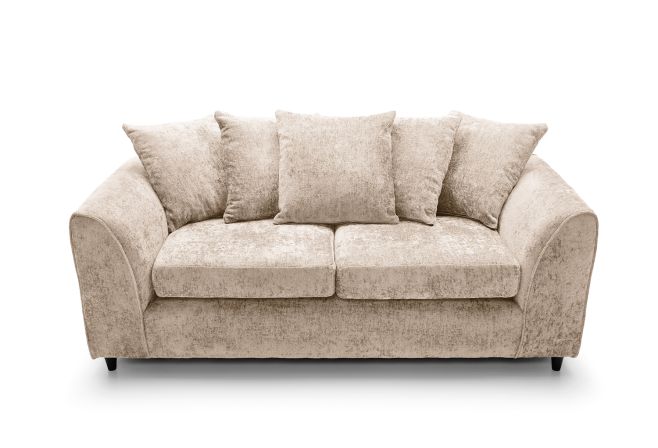 Harriet Crushed Chenille 3 Seater