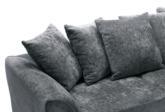Harriet Crushed Chenille 3 Seater