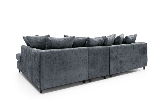 Harriet Large Crushed Chenille Corner Sofa