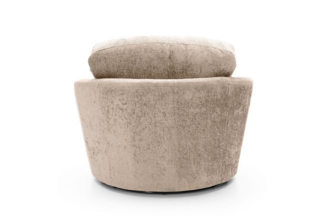 Harriet Crushed Chenille Swivel Chair