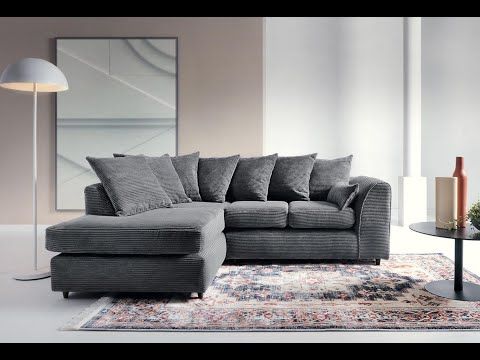 Jumbo Cord Corner Sofa