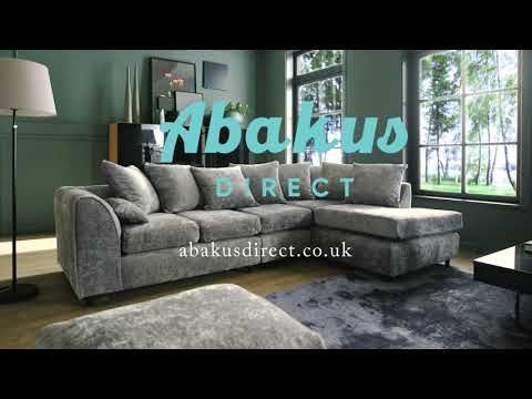 Harriet Crushed Chenille Corner Sofa
