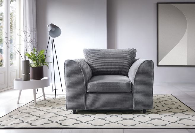 Jumbo Cord Armchair