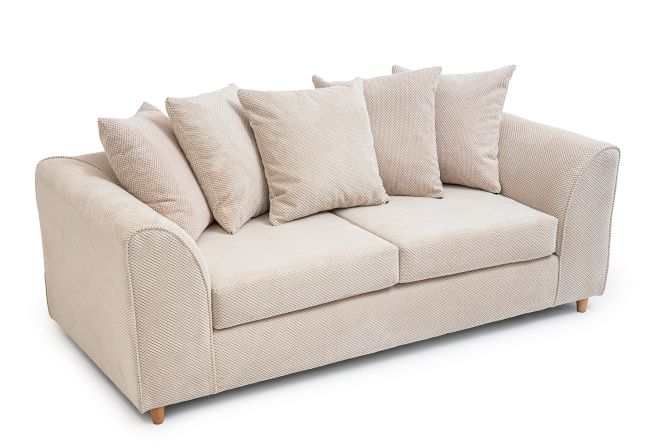 Jumbo Cord 3 Seater Sofa Grid-Textured