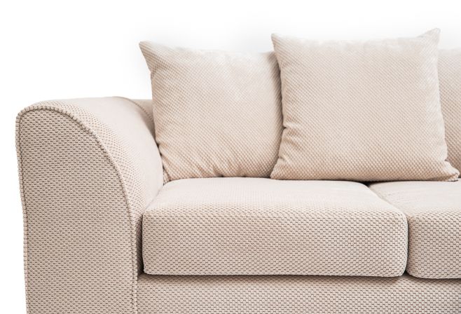 Jumbo Cord 2 Seater Sofa Grid-Textured