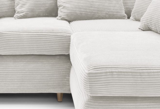 Jumbo Cord Corner Sofa