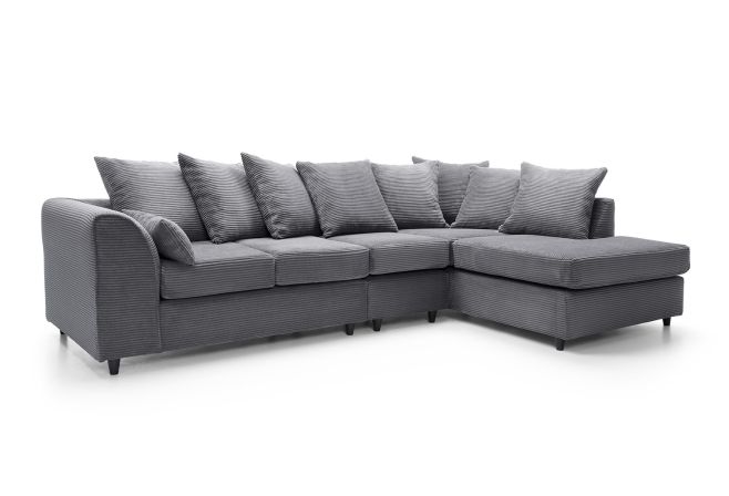 Jumbo Cord Large Corner Sofa