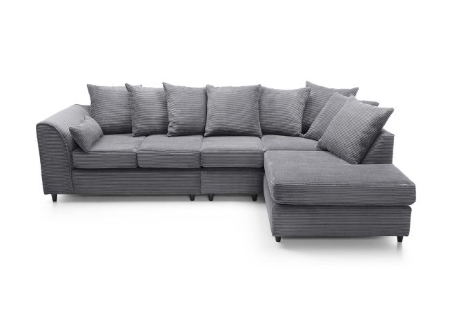 Jumbo Cord Large Corner Sofa