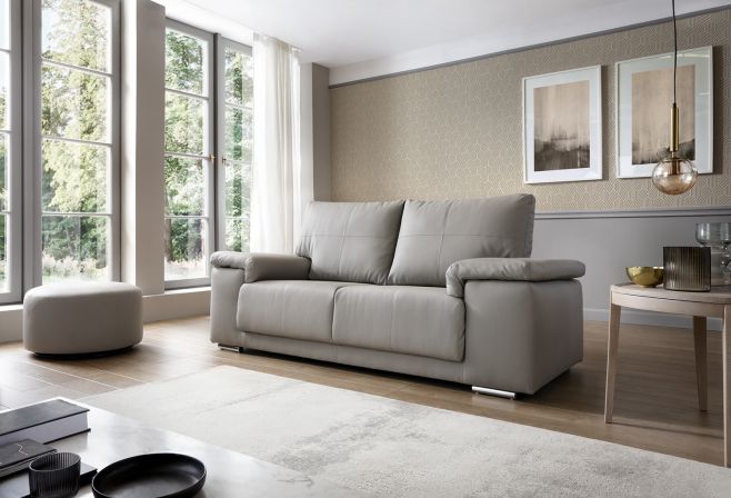 Texas 2 Seater Leather Sofa 