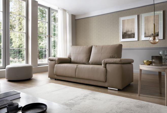 Texas 2 Seater Leather Sofa