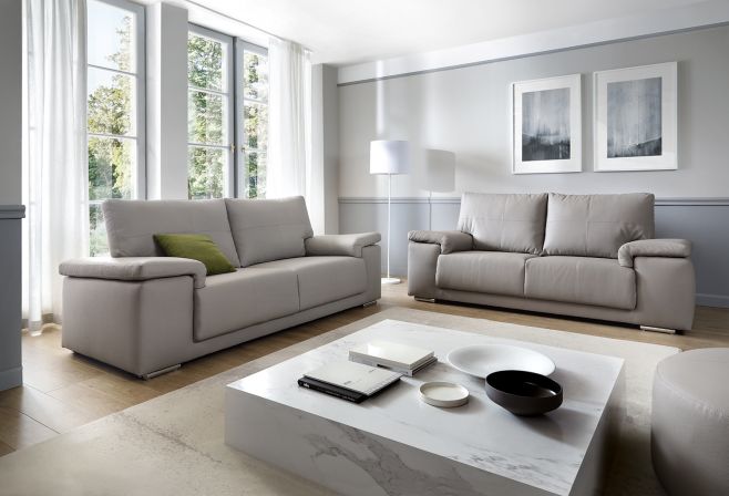 Texas 2 Seater Leather Sofa 