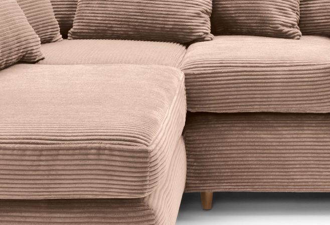 Jumbo Cord Corner Sofa